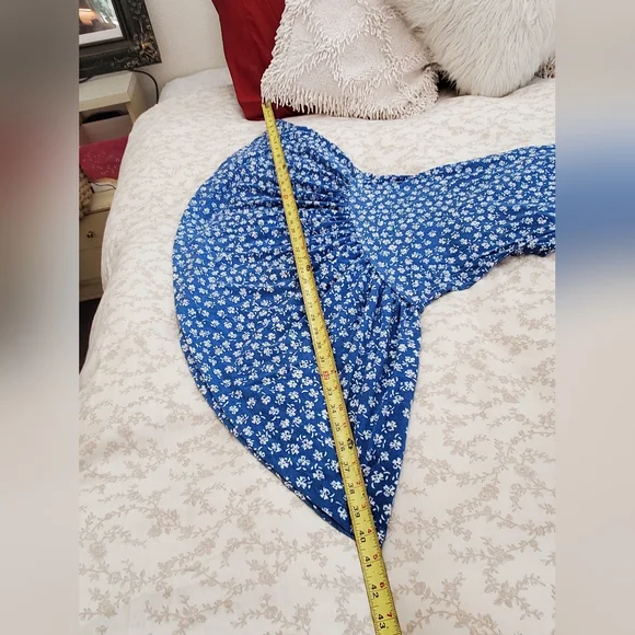 South Beach Vintage 80's Cotton Blend Dress M - Picture 6 of 8